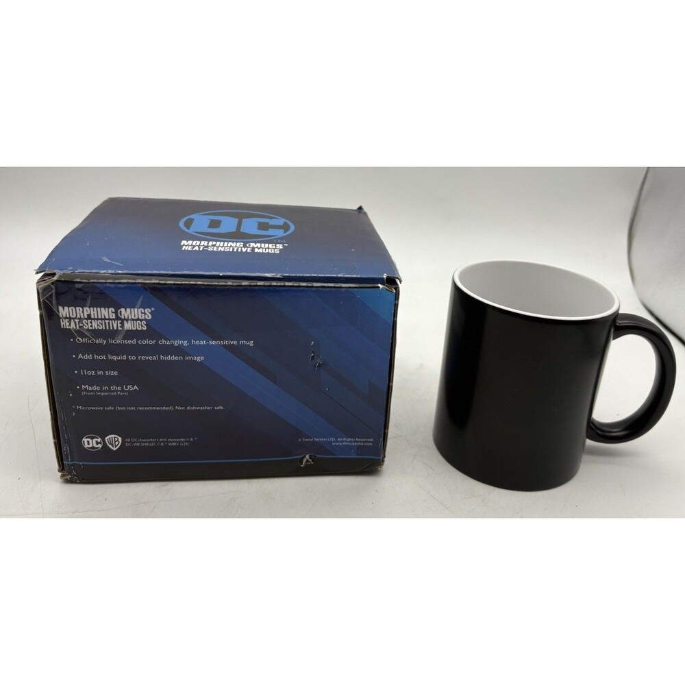 DC Joker Heat Changing Mug Dark Knight Morphing Coffee Cup w/ Box